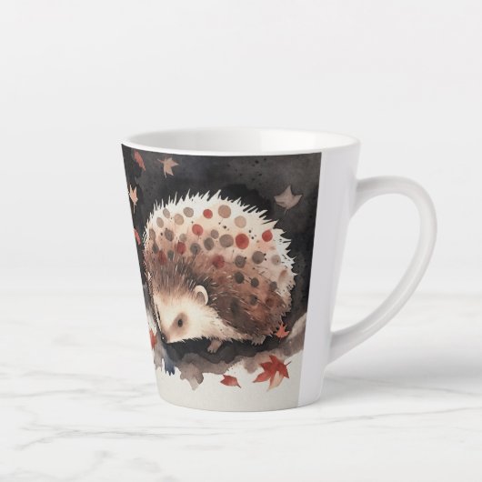 Mein kleiner Igel-Freund „Zwergerl“ カフェラテマグ (右)