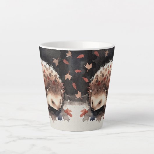 Mein kleiner Igel-Freund „Zwergerl“ カフェラテマグ (正面)