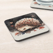 Mein kleiner Igel-Freund „Zwergerl“ コースター (左側)