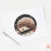 Mein kleiner Igel-Freund „Zwergerl“ ラウンドシール (封筒)