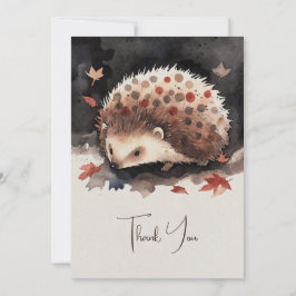 Mein kleiner Igel-Freund „Zwergerl“ eigener Text  シーズンカード