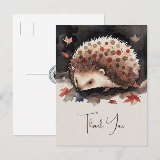 Mein kleiner Igel-Freund „Zwergerl“ eigener Text ポストカード (正面/裏面)