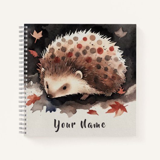 Mein kleiner Igel-Freund „Zwergerl“ Notizblock ノートブック (正面)