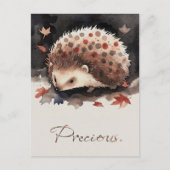 Mein kleiner Igel-Freund „Zwergerl“ Postkarte  ポストカード (正面)