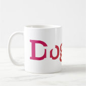 Meine Dogge istのeine Droge コーヒーマグカップ (左)