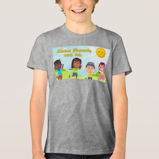 Meine Freunde und ich トライブレンドＴシャツ (正面)