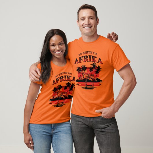 Meine Liebe Liefde zu Afrika (Afrikaans) Tシャツ (ユニセックス)