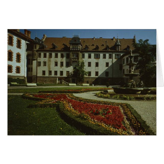 MeiningenのSchloss Elisabethenburg (正面横)