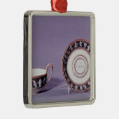 Meissenのカップ・アンド・ソーサーの18世紀後半 メタルオーナメント (右)