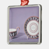 Meissenのカップ・アンド・ソーサーの18世紀後半 メタルオーナメント (左)