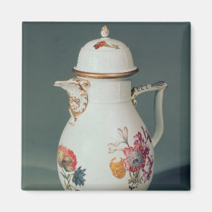 Meissenのコーヒーポット、c.1740-50 マグネット