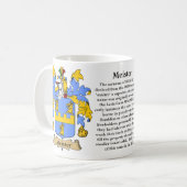 Meister、起源、意味および頂上 コーヒーマグカップ (正面左)