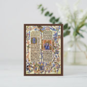 Meister Derによるゴールデンブルの最初のページのコピー ポストカード (スタンド正面)