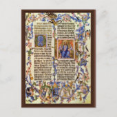 Meister Derによるゴールデンブルの最初のページのコピー ポストカード (正面)