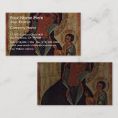 Meister Der SchuleフォンNowgoro著ジョージ王朝のマドンナ 名刺 (正面/裏面)