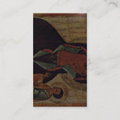 Meister Der SchuleフォンNowgoro著ジョージ王朝のマドンナ 名刺 (裏面)