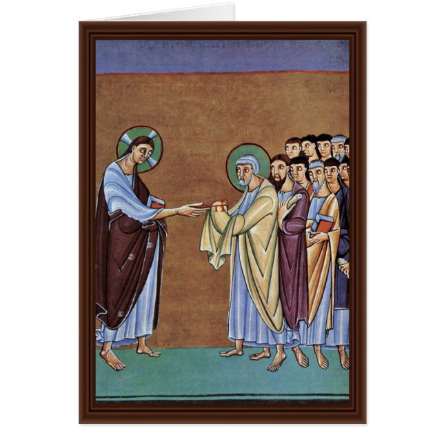 Meister DesのPeによって鍵を受け取っているセントピーター (正面)