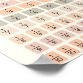 MEKIMI – フラクションウォールポスター ポスター (角)