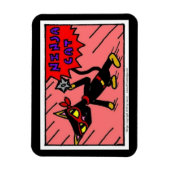 Mel忍者CATフレキシブル磁石 マグネット (縦)