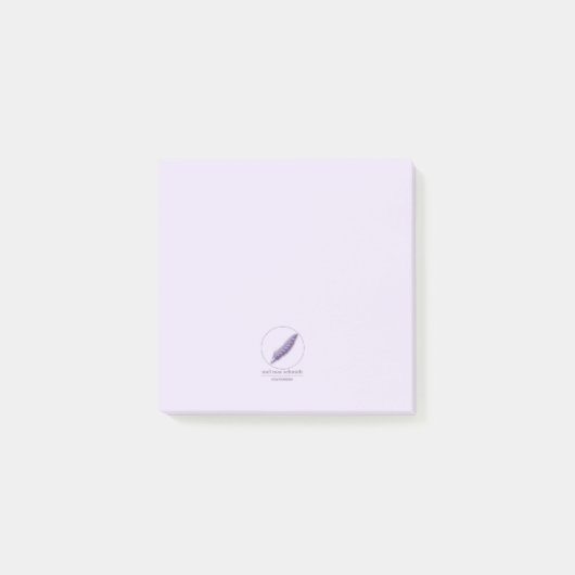 Mel Mae Schmidt Stationery Logo ポストイット (正面)