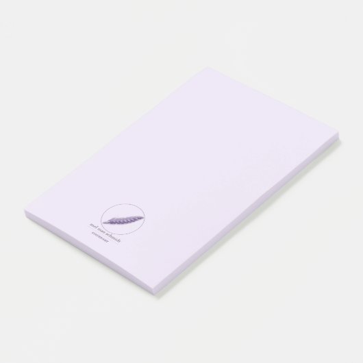 Mel Mae Schmidt Stationery Logo ポストイット (アングル)