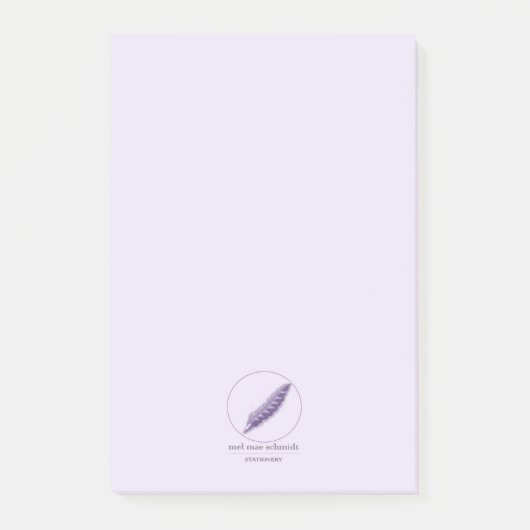 Mel Mae Schmidt Stationery Logo ポストイット (正面)
