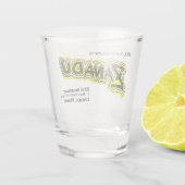 Mel Markon's、Zanadu、シカゴ、イリノイ ショットグラス (裏面)