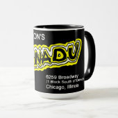 Mel Markon's、Zanadu、シカゴ、イリノイ マグカップ (正面右)