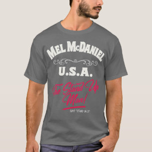 Mel McDanielがIt Tシャツに立つ Tシャツ