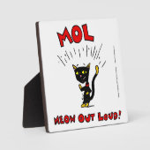 MEL "MOL: MEOW OUT"プラーク フォトプラーク (正面)