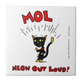 MEL "MOL: MEOW OUT LOUD"タイル タイル (正面)