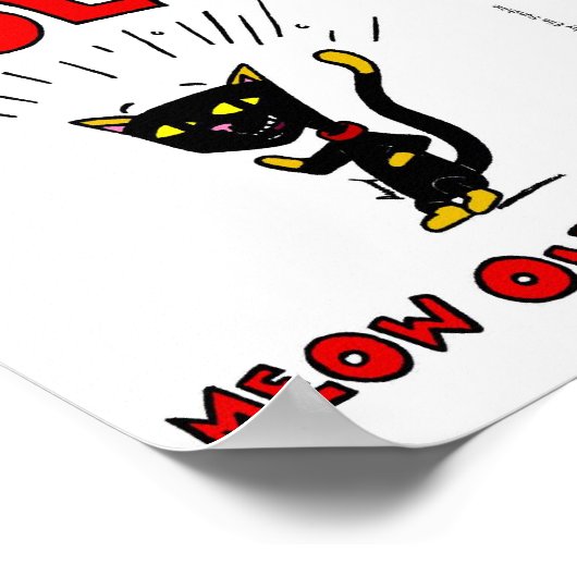 MEL "MOL: MEOW OUT LOUD"ポスター ポスター (角)