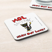 Mel "MOL: MEOW OUT LOUD" Coasters - Set of 6 コースター (左側)