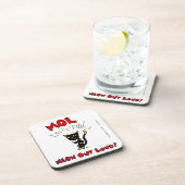 Mel "MOL: MEOW OUT LOUD" Coasters - Set of 6 コースター (右側)
