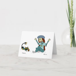 Mel the Cat and Maizy Customizable Hanukkahカード カード