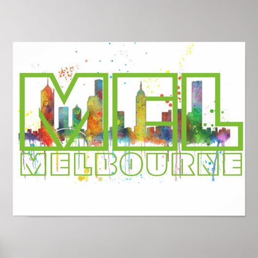 MEL - VICTORIA – ポスター (正面)