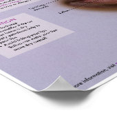 Melalogic Chapped Lips Medical Poster ポスター (角)