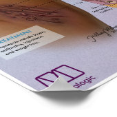 Melalogic Hidradenitis Supprativaメディカルポスター ポスター (角)