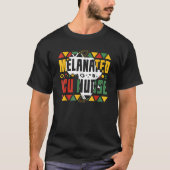 Melanated ICU Nurse Black History Month Intensive  Tシャツ (正面)