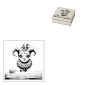 Melancholic Harlequin  ラバースタンプ (押印)