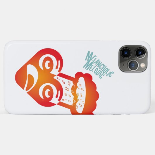 MELANCHOLIC MEDOLIC BY MASANSER PIXELAT Case-Mate iPhoneケース (裏面(横))