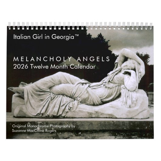 Melancholy Angels - 2026 Twelve Month Calendar カレンダー (カバー)