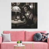 Melancholy, by Natasha Us   キャンバスプリント (インサイチュ (リビング))