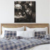 Melancholy, by Natasha Us   キャンバスプリント (インサイチュ (寝室))