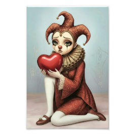 Melancholy Harlequin フォトプリント