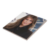 Melaniaの切札の公式のホワイトハウスの写真 タイル (側面)