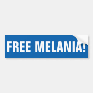 MELANIAの自由なバンパーステッカー バンパーステッカー