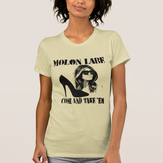 MelaniaのMolon Labe Tシャツ (正面)