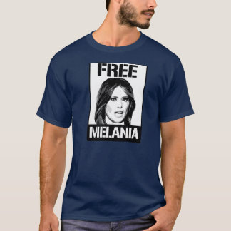 MELANIA自由なポスター- Tシャツ