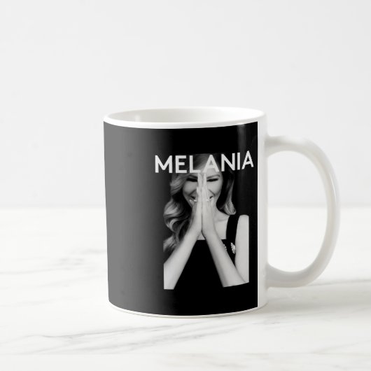 Melania Crypto Meme Coin  コーヒーマグカップ (右)